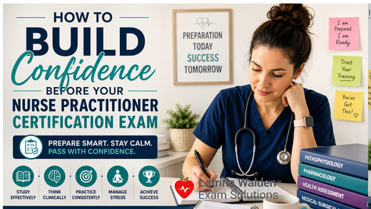 How to Build Confidence Before Your Nurse Practitioner Certification Exam