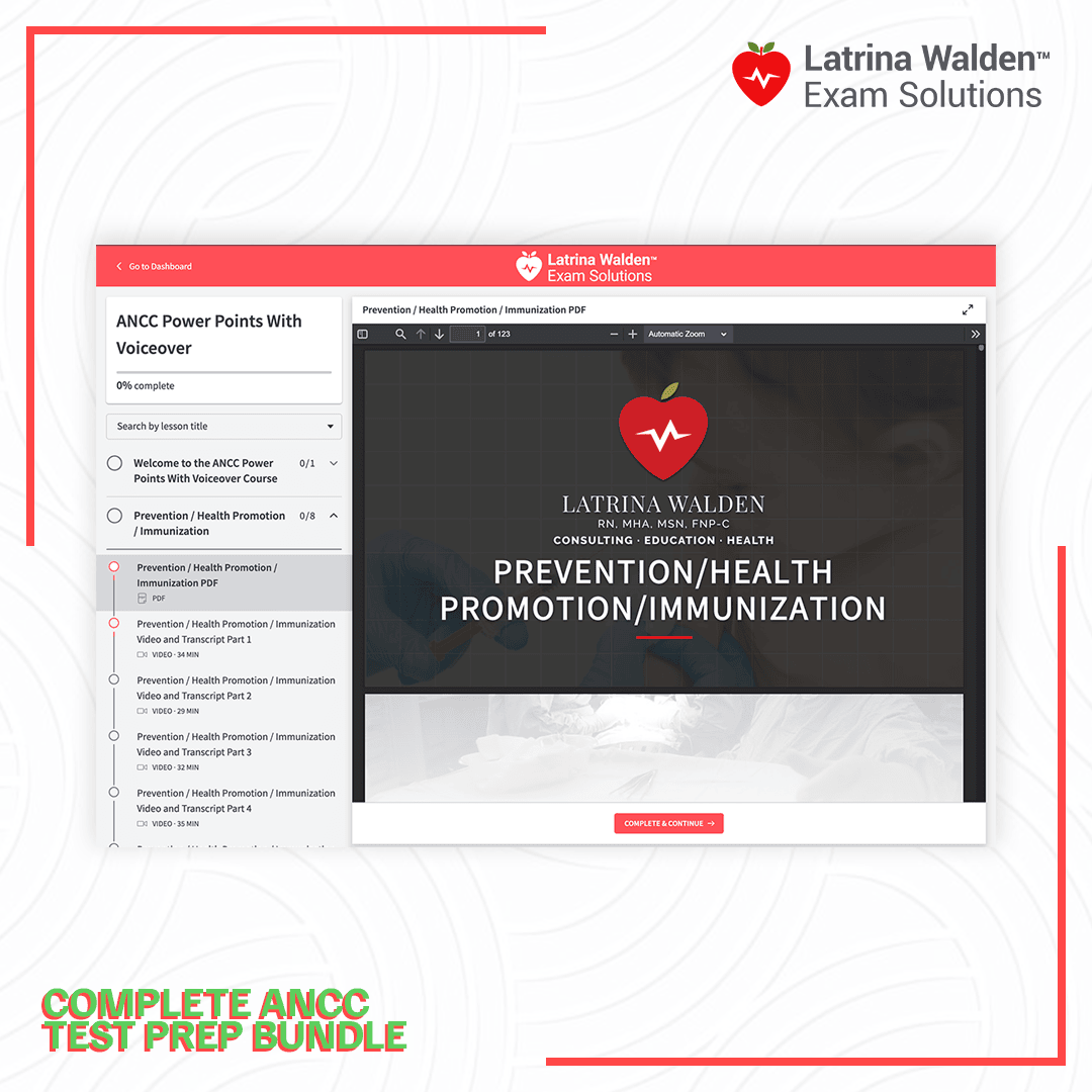 Complete ANCC Test Prep Bundle