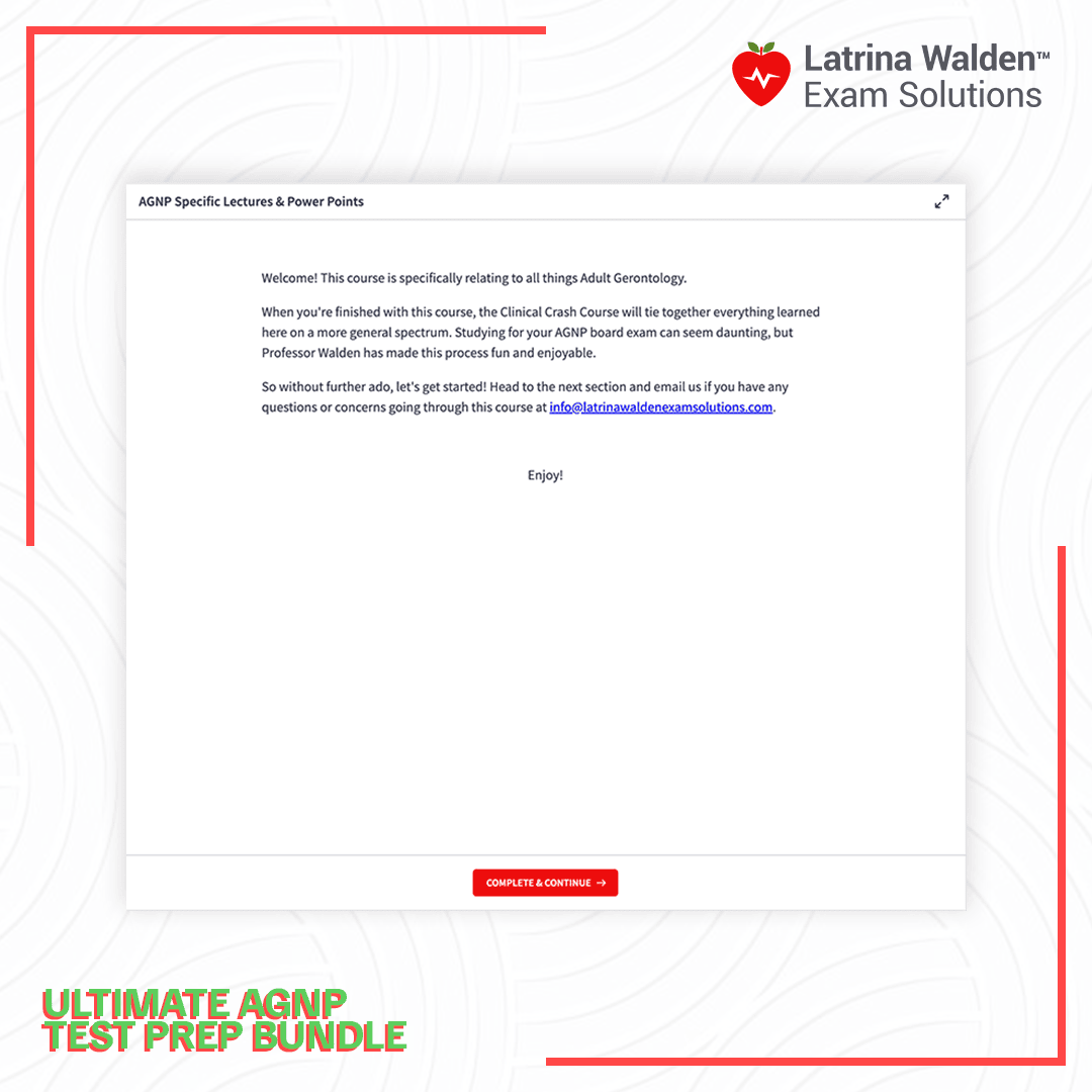 Ultimate AGNP Test Prep Bundle