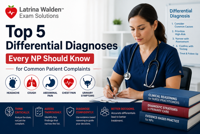Top 5 Differential Diagnoses Every NP Should Know for Common Patient Complaints