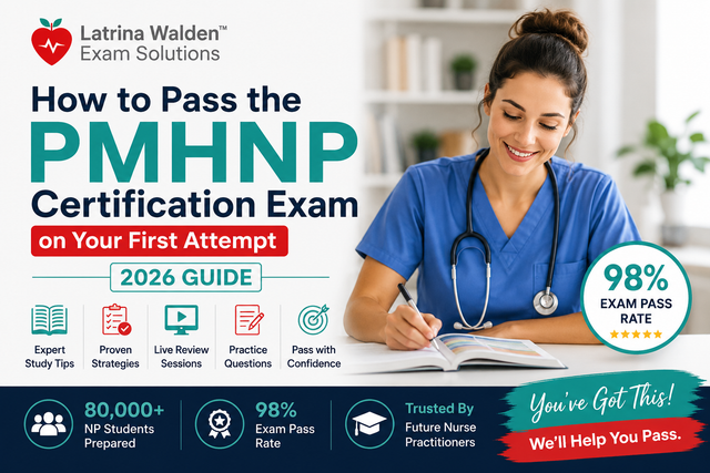 How to Pass the PMHNP Certification Exam on Your First Attempt (2026 Guide)