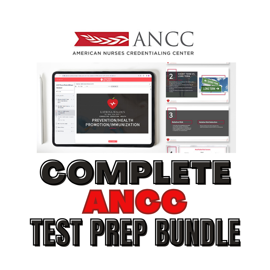 Complete ANCC Test Prep Bundle