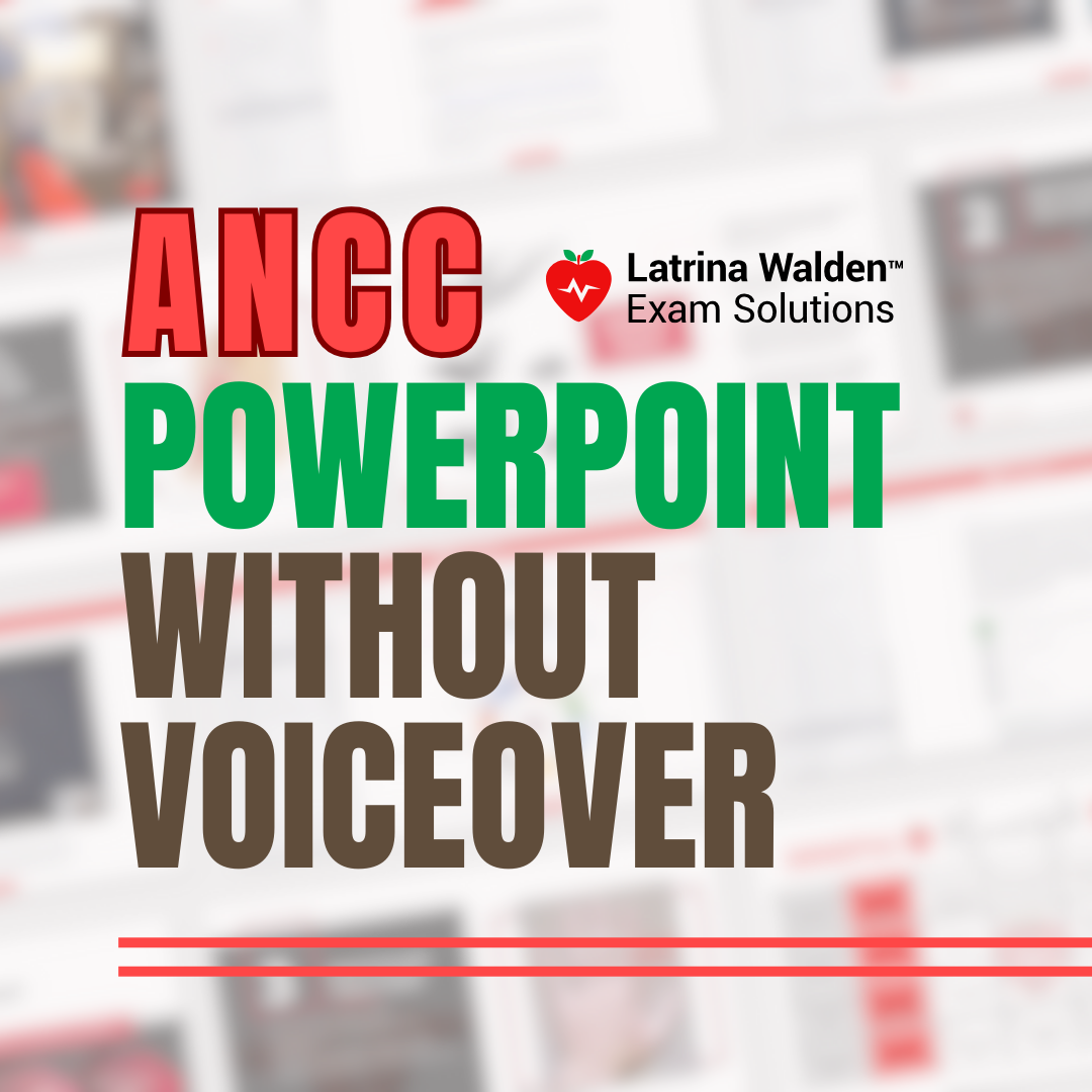 ANCC Power Points Without Voiceover