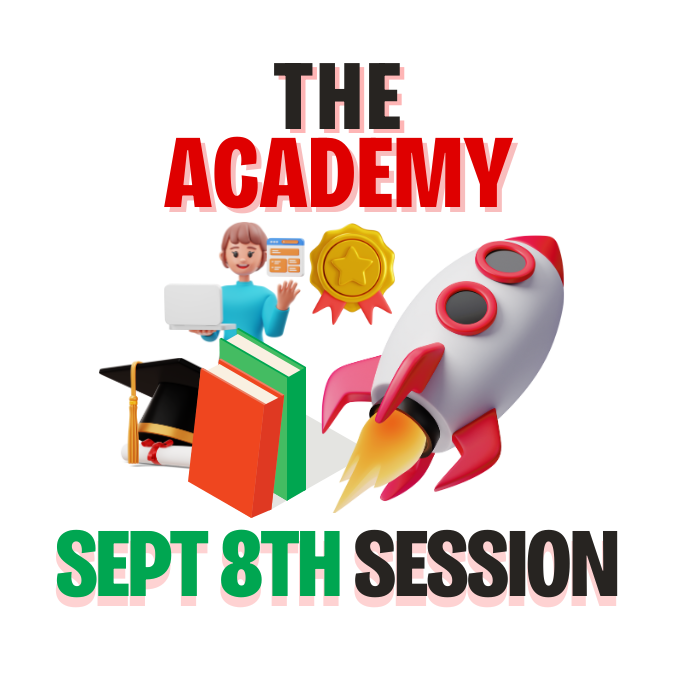 September 8th, 2025 Academy Session