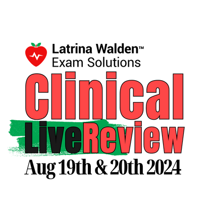 August 19th & 20th 2024 Live Clinical Review