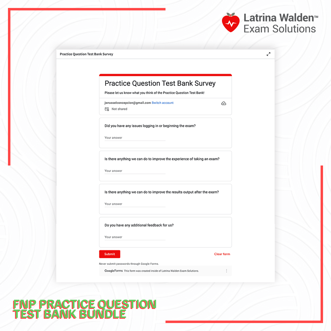 FNP Practice Question Test Bank Bundle