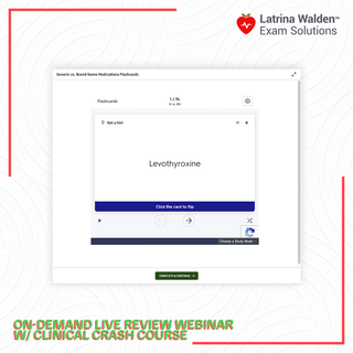 Clinical Crash Course with On-Demand Live Webinar
