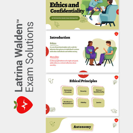 Module 5 for PMHNP - Ethics, Legal Principles, and Cultural Care