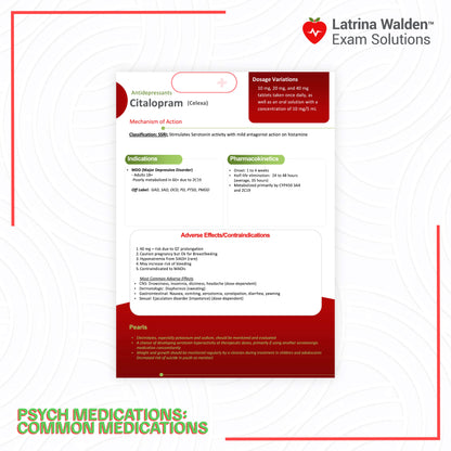 PMHNP Medication Book (Digital)