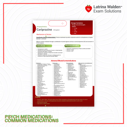 PMHNP Medication Book (Digital)