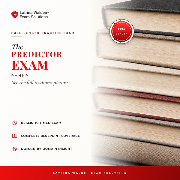 AANP-PMHNP Test Bank — Complete