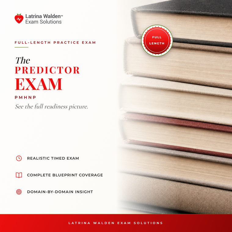 ANCC-PMHNP Test Bank — Core
