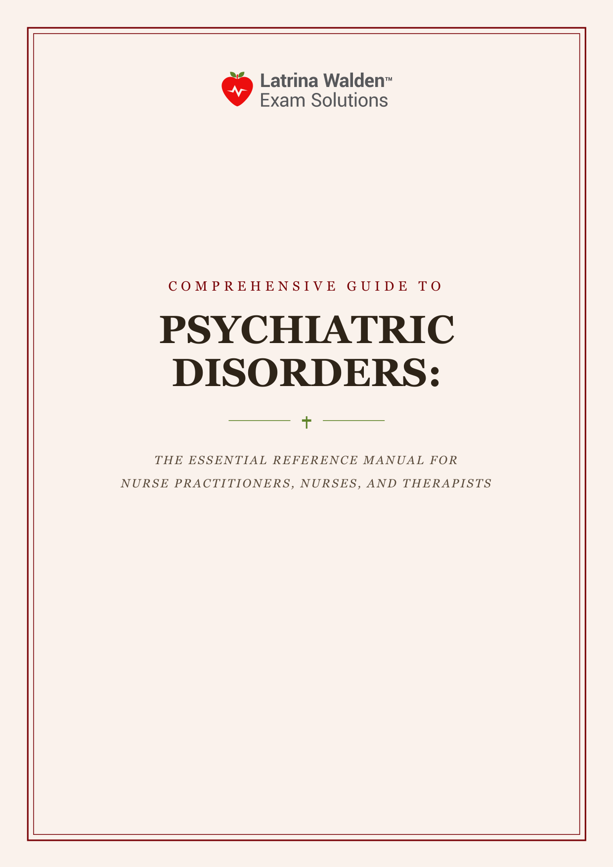 PMHNP Reference Book — cover