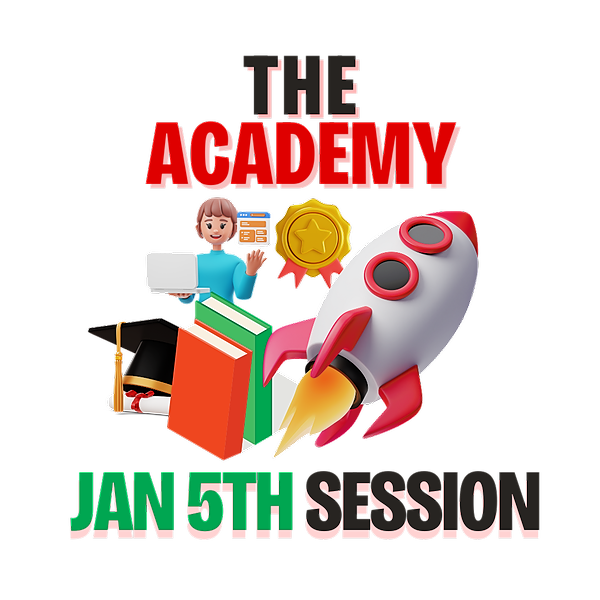 January 5th 2026 Academy Session
